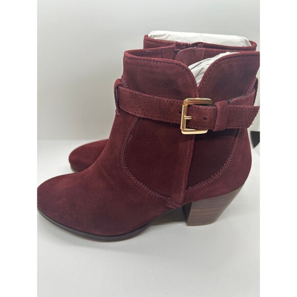 NWT Diba for stitch fix size 8.5 Burgundy ankle bootie - Picture 2 of 5